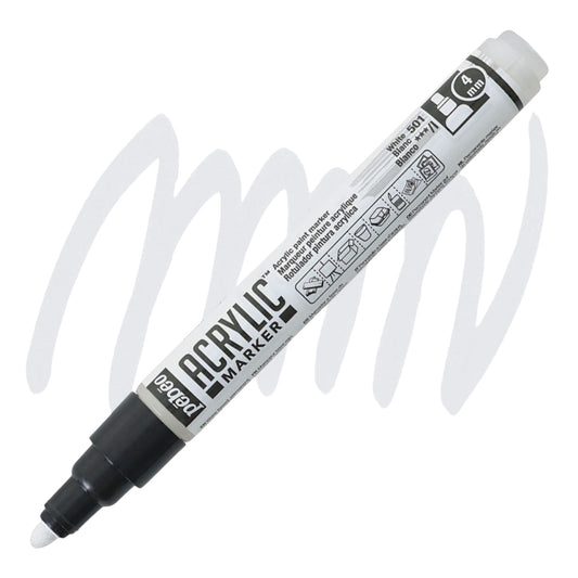 Pébéo Acrylic Marker – White 01