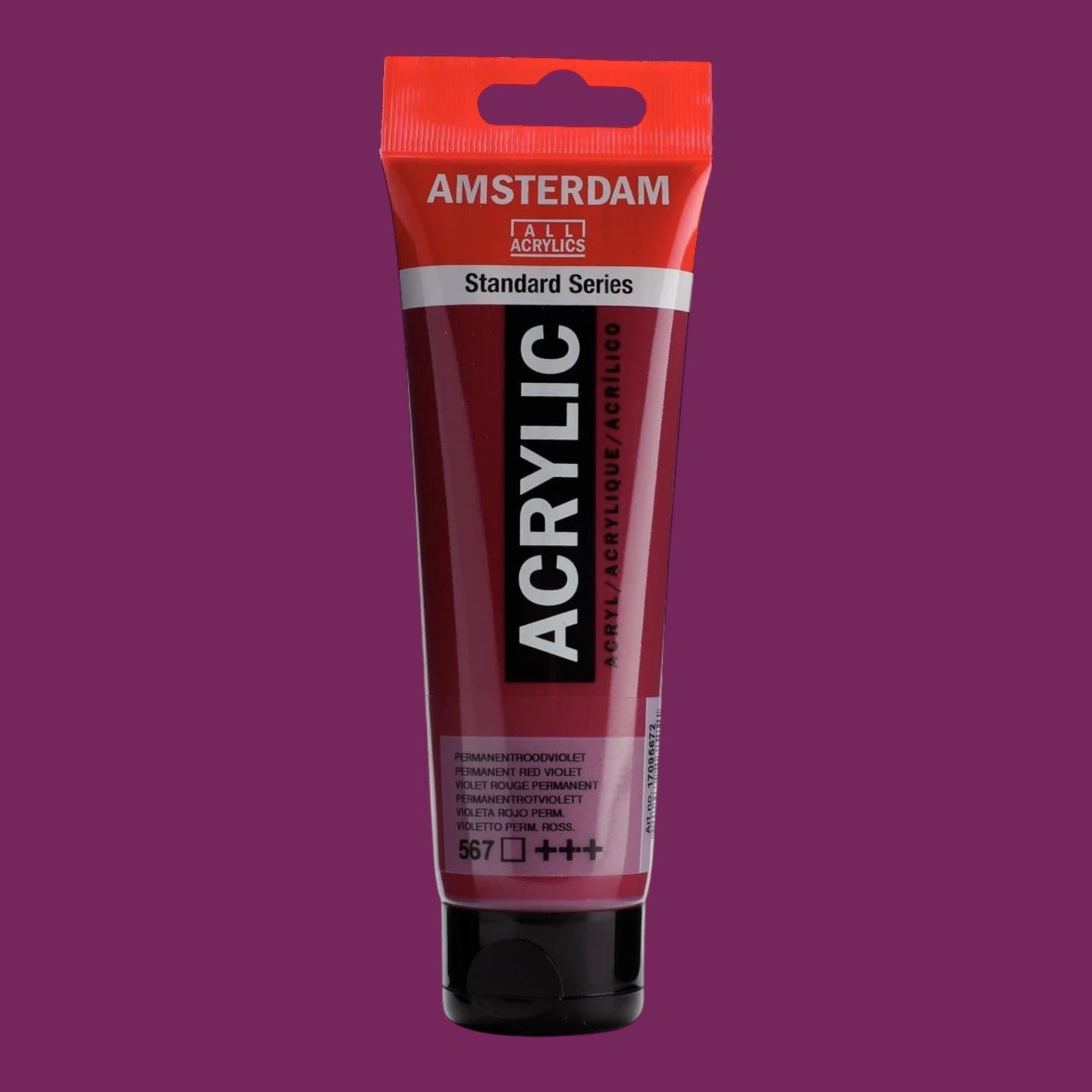Amsterdam Standard Series Acrylfarbe - Permanentrotviolett 567