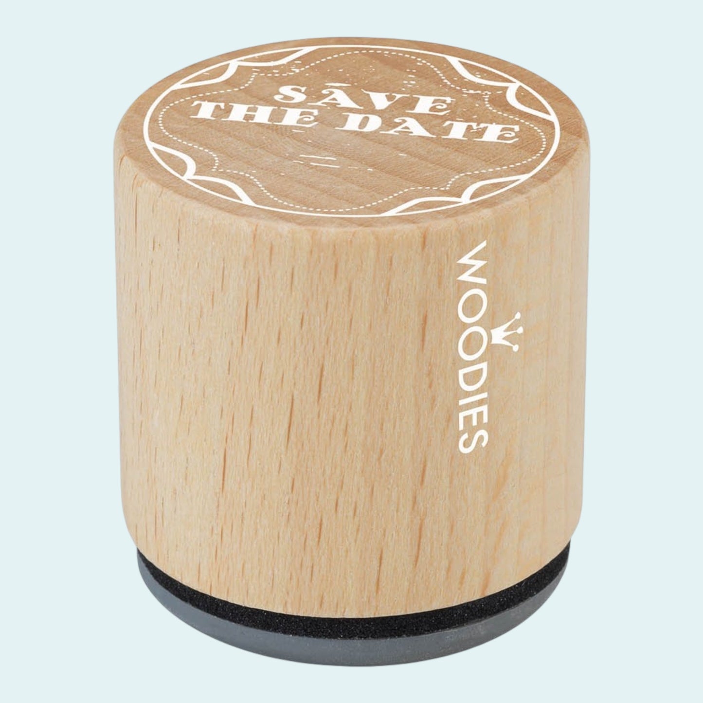 Woodies Holzstempel Save The Date Ø 3 cm