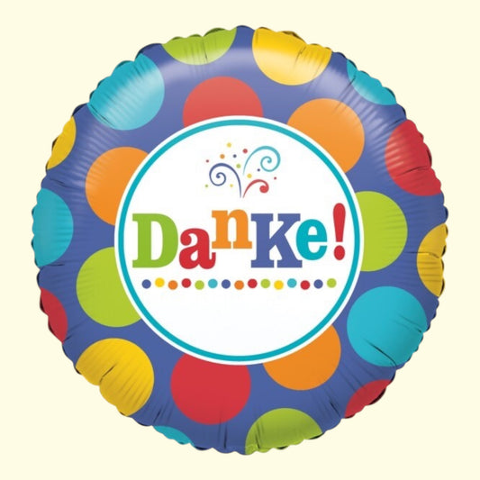 Foil Balloon Round Thank You! 43cm