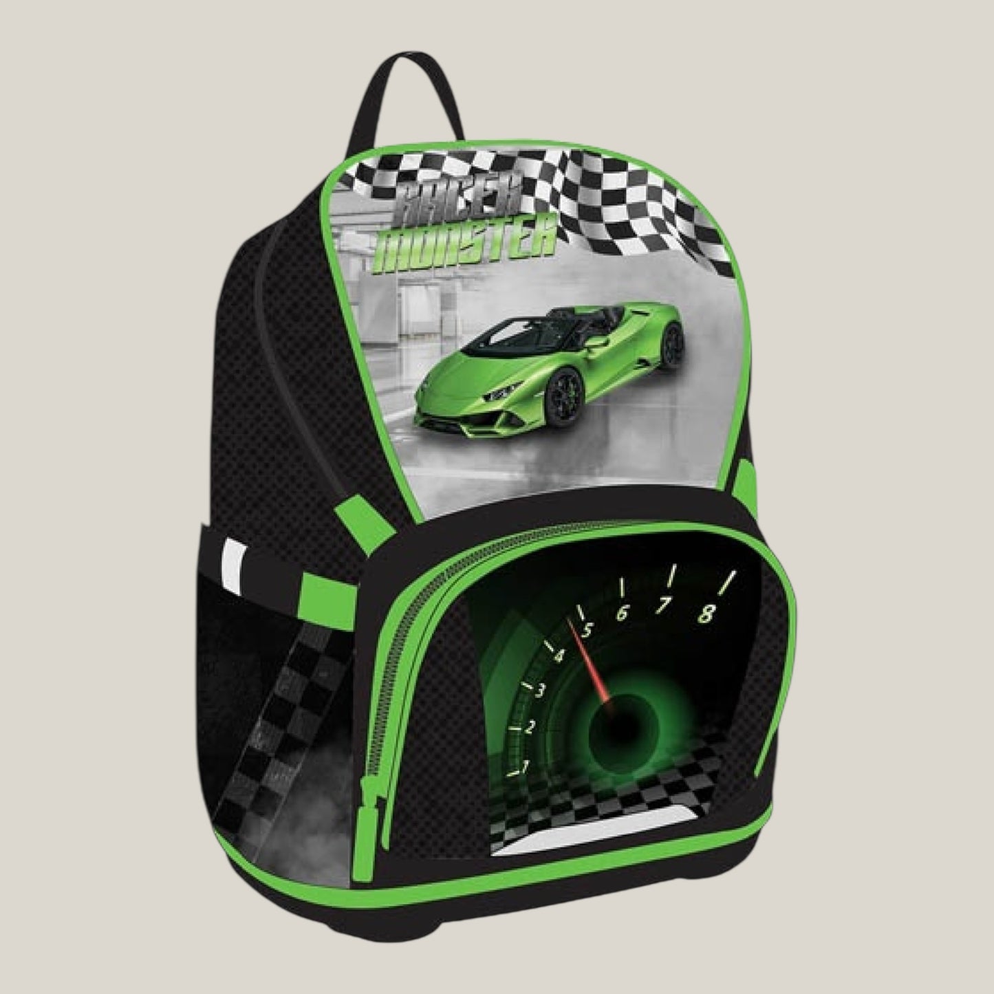 Schulranzen "RACER MONSTER" AIR LIGHT