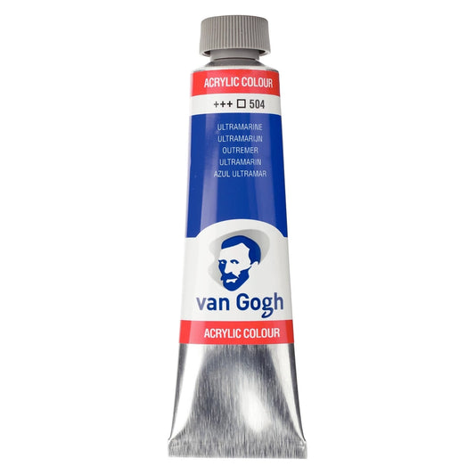 Van Gogh Acrylfarbe Ultramarin 504