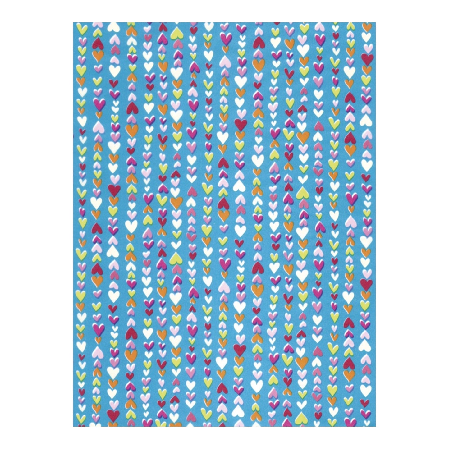 Décopatch Decopatch paper 3 pieces 30 x 40 cm hearts colored