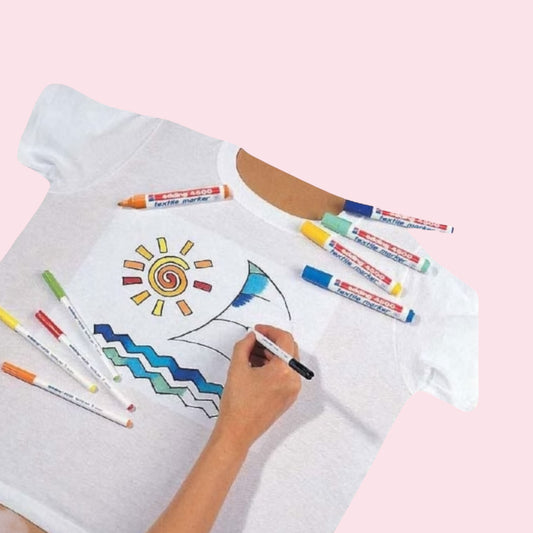 Edding 4500 Textile Marker – 2-3 mm Rundspitze, Rosa