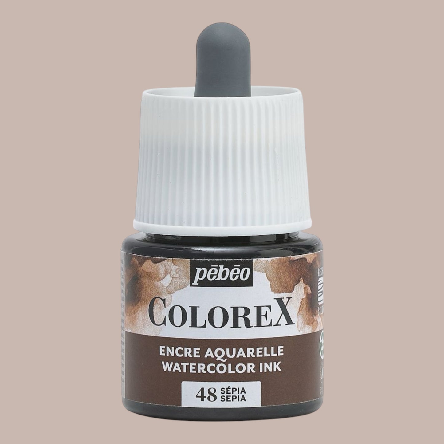 Pebeo Colorex Inks - Sepia, 45 ml