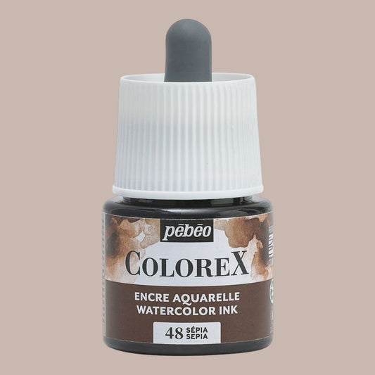 Pebeo Colorex Inks - Sepia, 45 ml