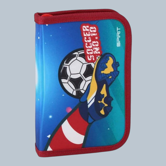 Schüler Etui "SOCCER No.10" 1-Zipp, 50-tlg.
