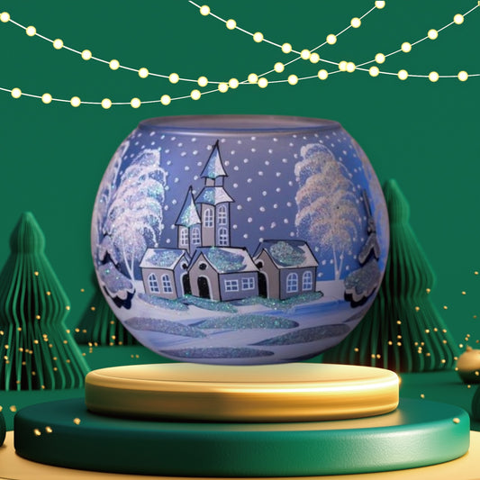 Tealight holder Frosty Weeken .