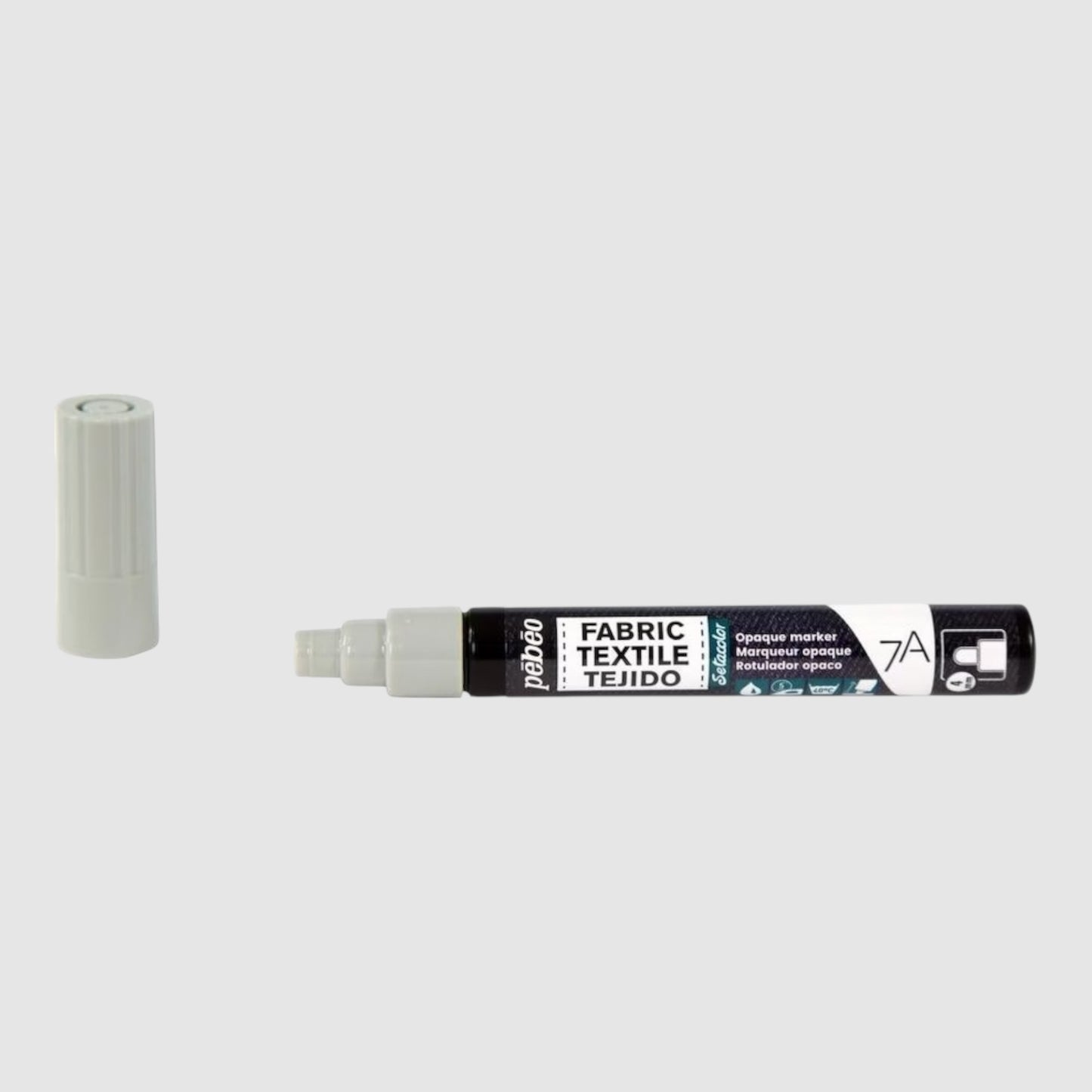 Pébéo Textil 7A Marker Opak – 4 mm Rundspitze , Pastelltaupe