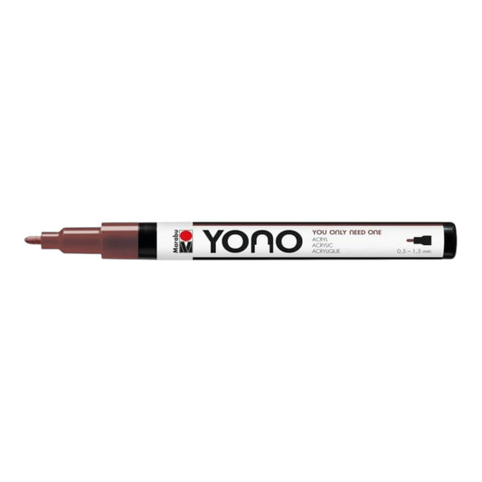 Acrylmarker YONO 0.5 - 1.5 mm Braun