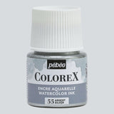 Pebeo Colorex Inks - Silver, 45 ml