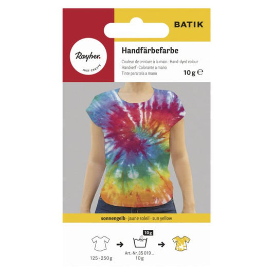 Rayher Batik-Handfärbefarbe Sonnengelb