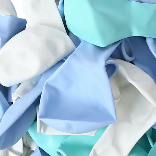 I Am Creative Balloons, blue mix 50 pieces