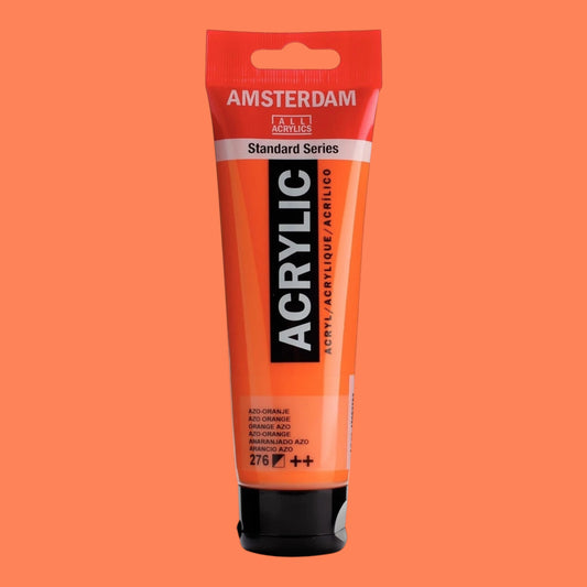 Amsterdam Standard Series Acrylfarbe - Azo-Orange 276