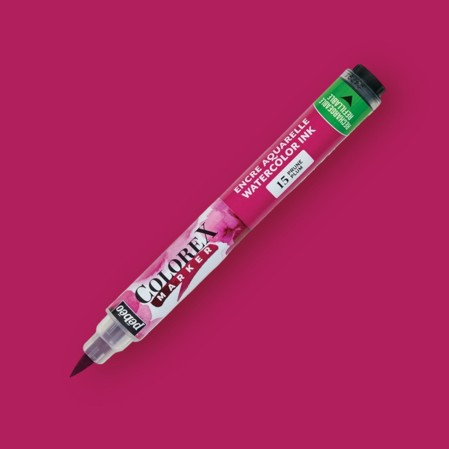 Pébéo Colorex Aquarelltusche Marker Pflaume 15