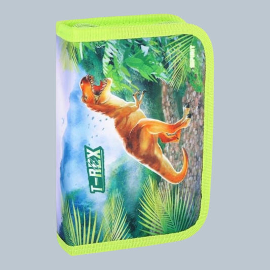 Schüler-Etui "T-REX", 1-Zipp, 28-tlg