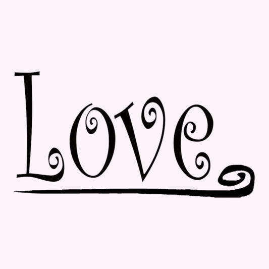 Glorex Reliefeinlage Dreams / Love / be happy/ 3 St