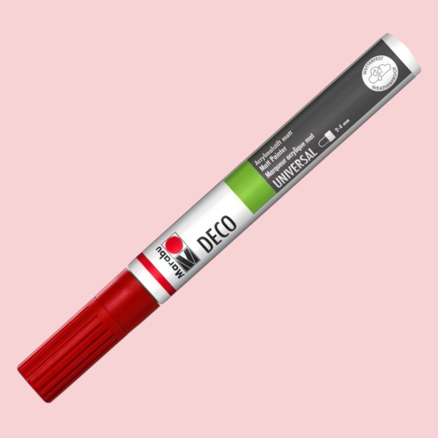 Marabu Deco Painter acrylic marker red, 1-2 mm