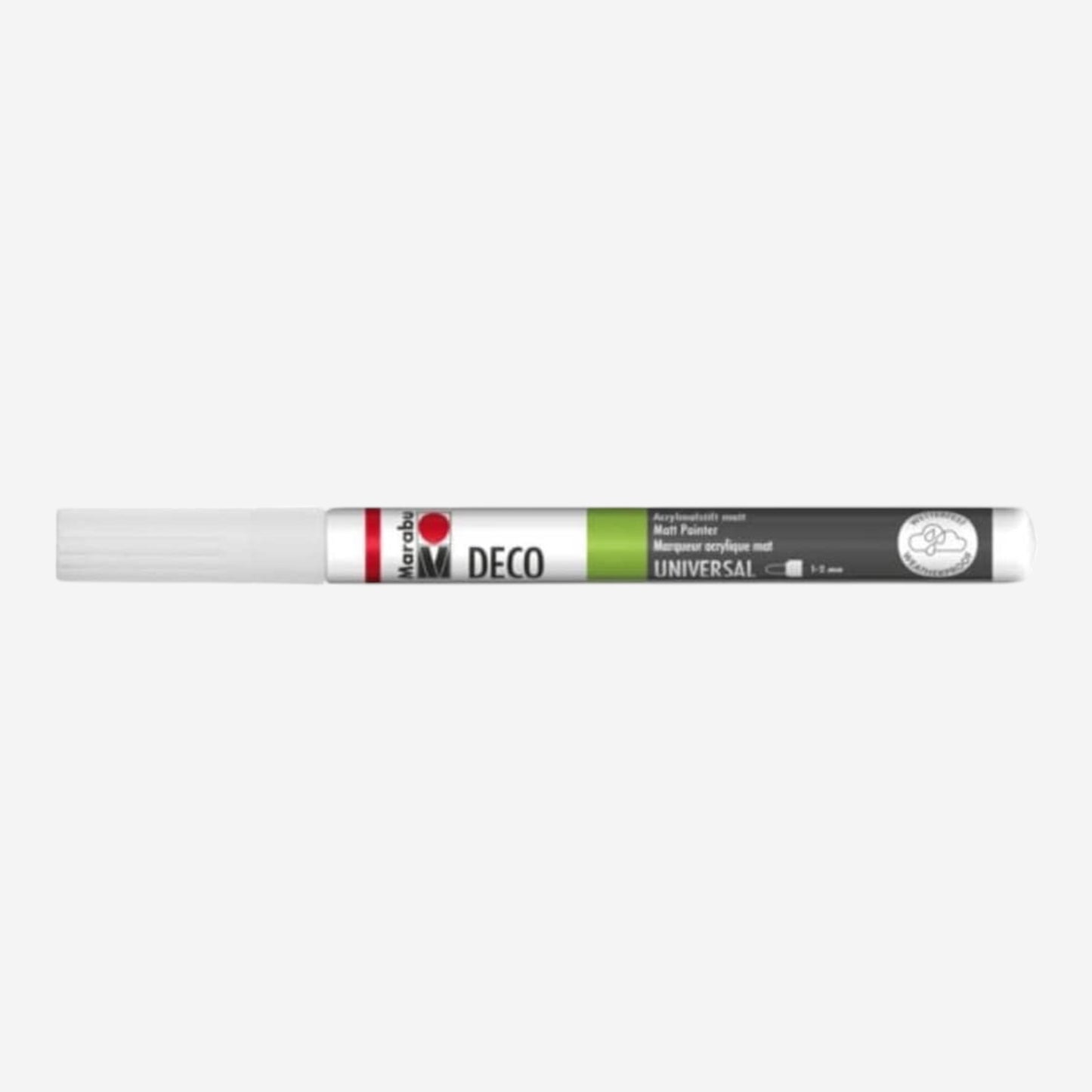 Marabu Deco Painter acrylic marker white, 1-2 mm