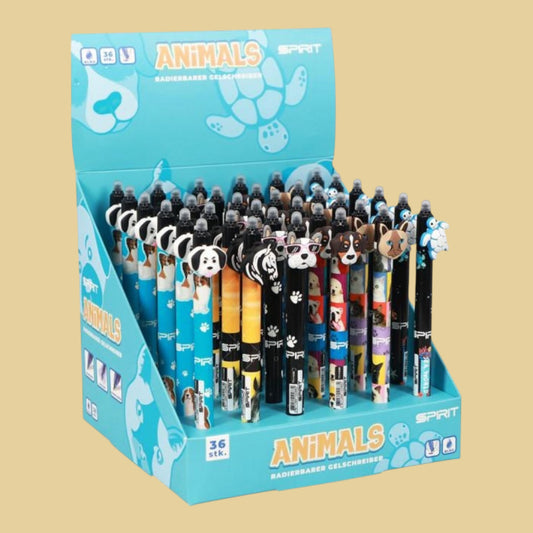 Radierbarer Gelschreiber Animals