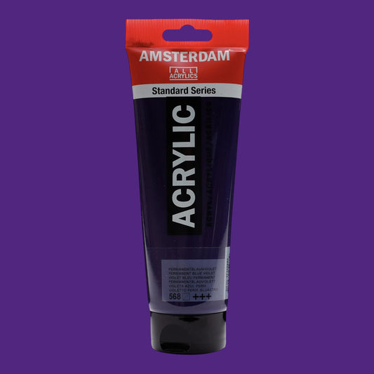 Amsterdam Standard Series Acrylfarbe - Permanentblauviolett 568