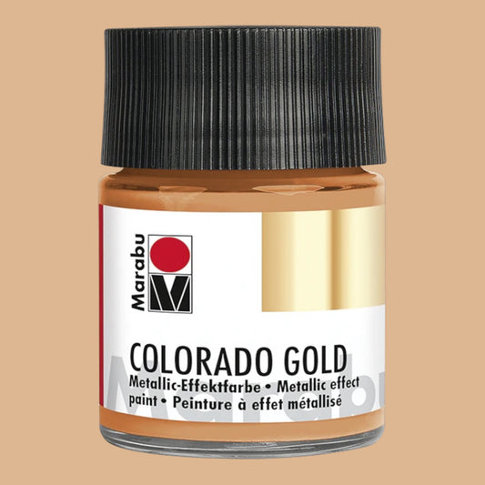 Marabu Colorado Gold Metallic-Effektfarbe , Metallic-Kupfer 787