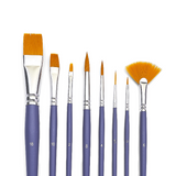 Pébéo Acrylic & Deco Set with 8 Brushes