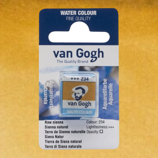 Van Gogh Aquarellfarbe Näpfchen Siena Natur 234