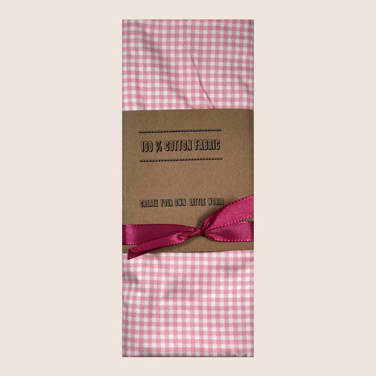 Magical Sequins Fabric Square Pink – 100 × 150 cm, 100 % Cotton