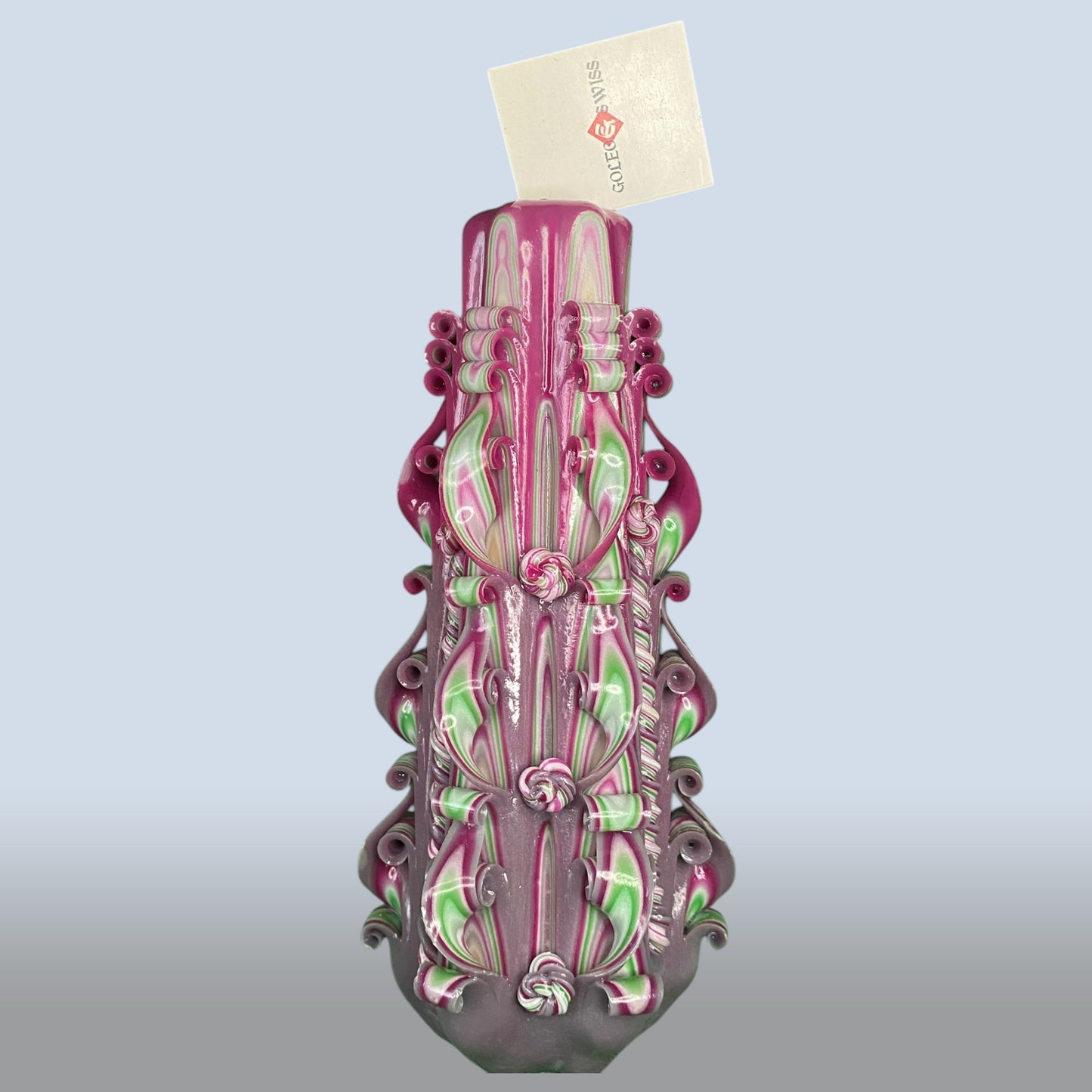 Geschnitzte Kerze Gross - Earth Mood