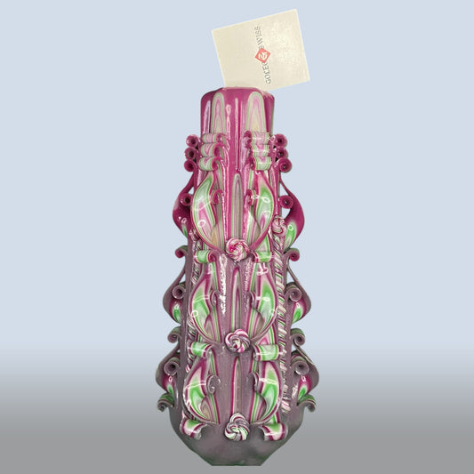 Geschnitzte Kerze Gross - Earth Mood