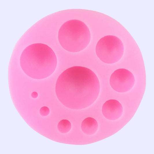 silicone mold with semicircle