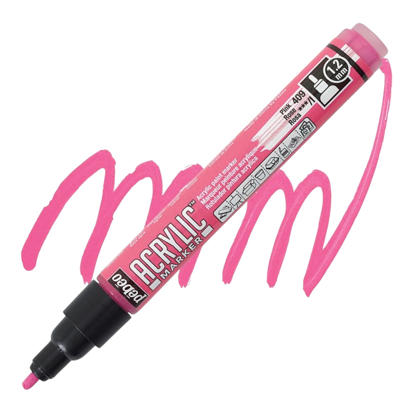 Pébéo Acrylic Marker – Rosa 09