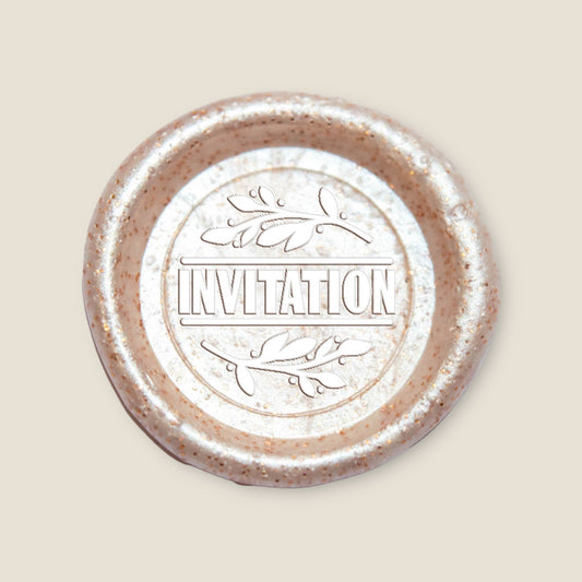 Aladine Sealing Wax Glitter Mother of Pearl, Wax Sticks for Wax Gun