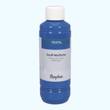 Rayher Textil Stoffmalfarbe, Azurblau, 250ml