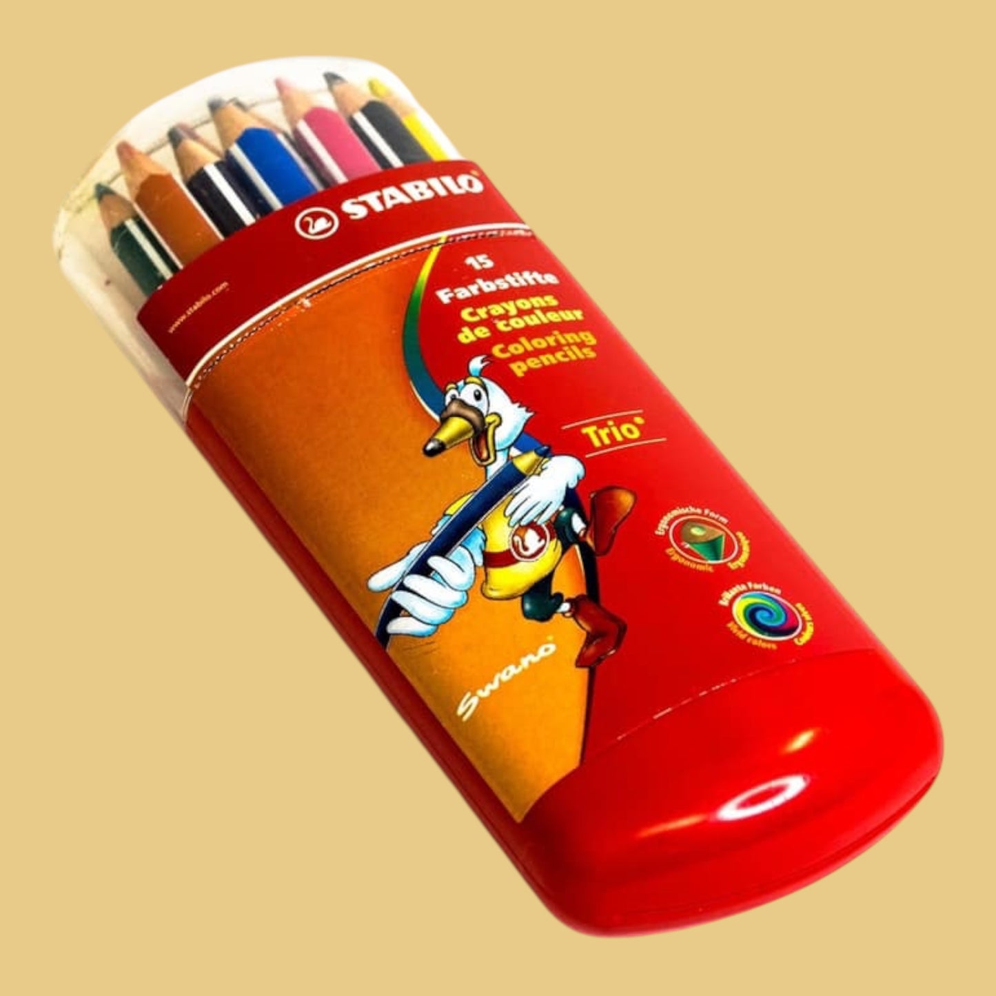 Stabilo Trio Dick Farbstifte – 15 Stück