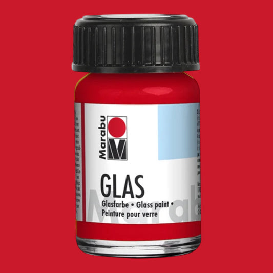 Marabu Transparent Glasfarbe , Kirsche 125 , 15 ml