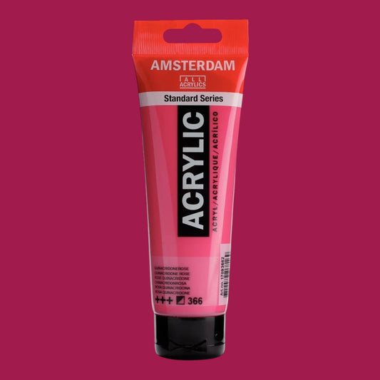 Amsterdam Standard Series Acrylfarbe - Chinacridonrosa 366