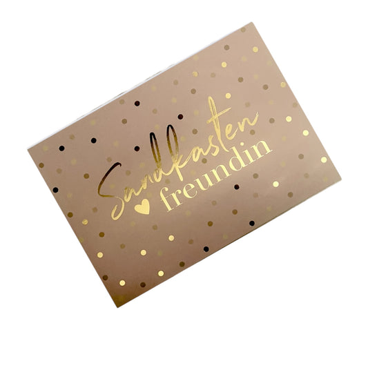 Postcard Sandbox Girlfriend