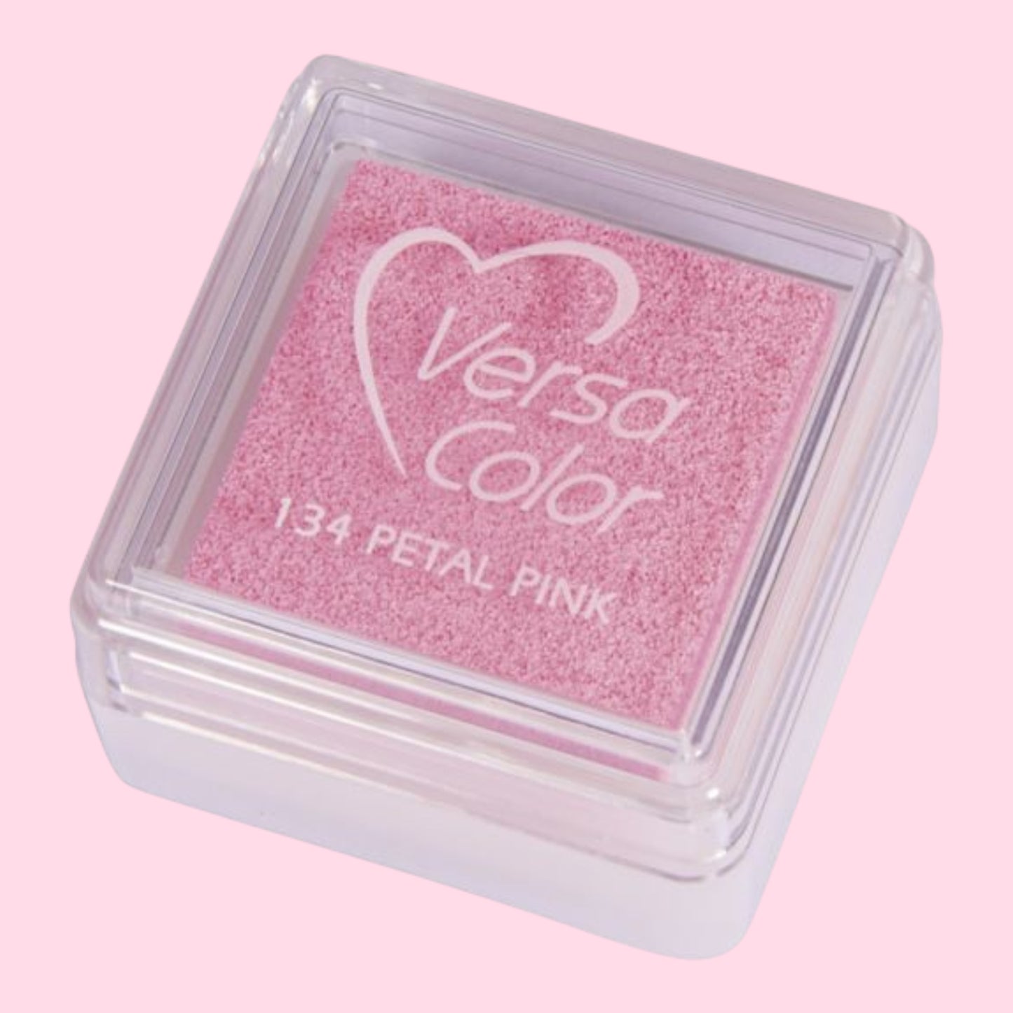 Rayher stamp pad Versacolor, 134 Rosé stamp area 2.5 x 2.5 cm