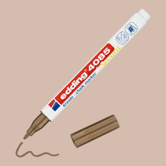 Edding 4085 Kreidemarker Kupfer, Rundspitze 1-2 mm