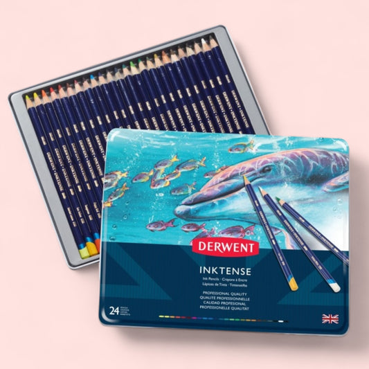 Derwent Inktense watercolor ink pens 24pcs