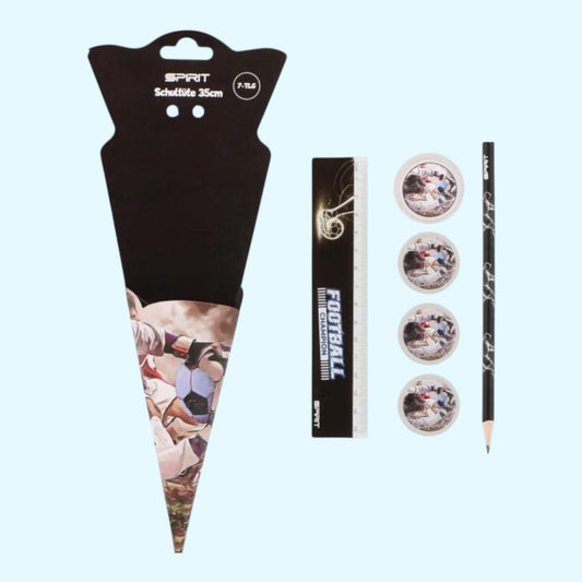 Schreibsets Schultüten 6 tlg "Fussball"