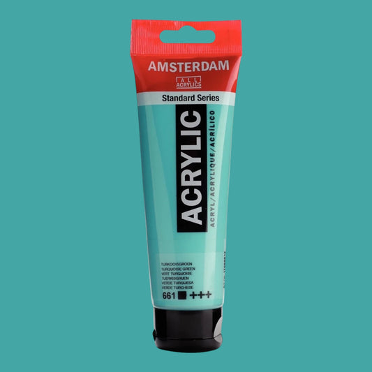 Amsterdam Standard Series Acrylfarbe - Türkisgrün 661