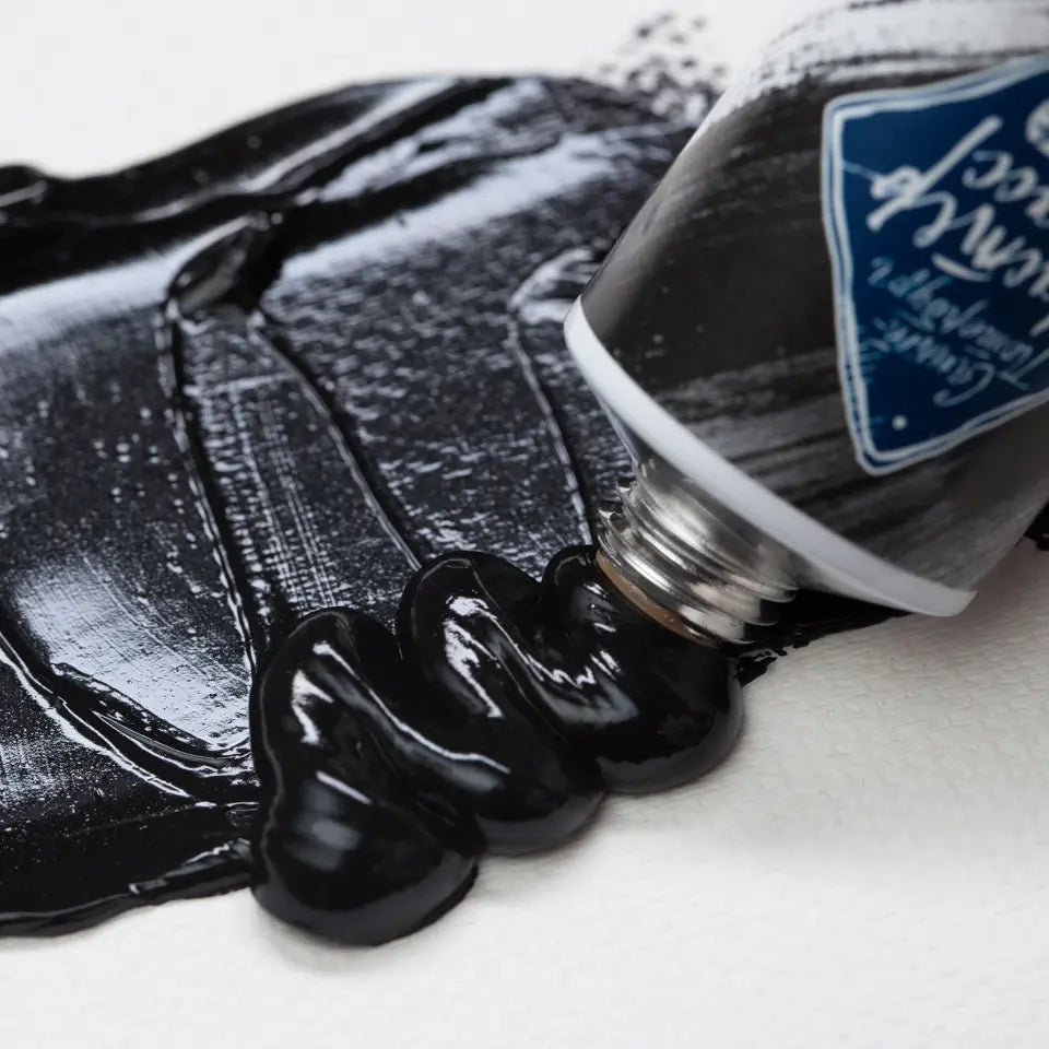 Nevskaya Palitra Master Class Oil Paint Lamp Black 801 (46ml)
