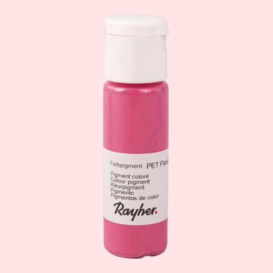 Rayher DIY Farbpigment-Pulver Fuchsie , 20ml