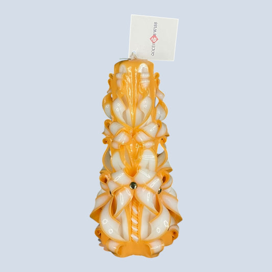 Geschnitzte Kerze Gross