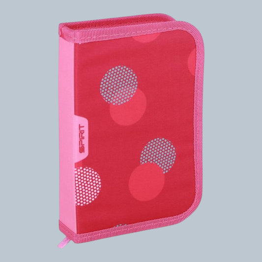 Schüler-Etui "ABS Color Dots", 1-Zipp, 28-tlg