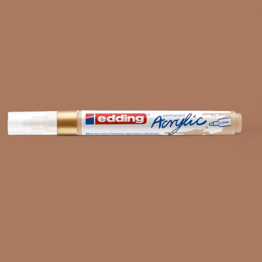 Edding 5100 Acrylmarker reichgold 924 , Rundspitze 2-3 mm