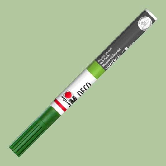 Marabu Deco Painter Acrylmarker Grün – Matt